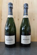 2 fl. Champagne MANDOIS 75cl.