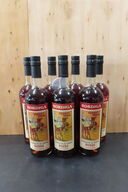 7 fl. Rød vermouth BORDIGA 75cl.
