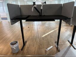Elhæve/sænkebord SWEDSTYLE 80x180cm inkl. indh. & 27" LENOVO skærm