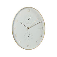 Vægur aluminium 34,5 x 27,1 cm