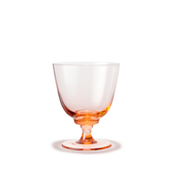 5 stk. Holmegaard Flow vandglas på fod champagne 35 cl