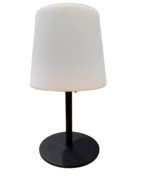 Genopladelig - Ude/ Inde Lampe Sort