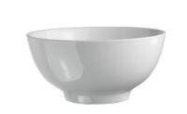 48 stk. Skål rund 175 mm hvid porcelæn