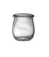 320 stk. Patentglas 22 cl u/låg Diam 60 mm Weck