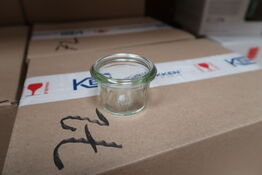 432 stk. Patentglas 3,5 cl u/låg Diam 40 mm Weck