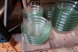 192 stk. Patentglas 30 cl u/låg Diam 120 mm Weck