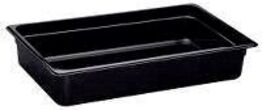 12 stk. Kantine 1/1 GN D100 mm sort Cambro