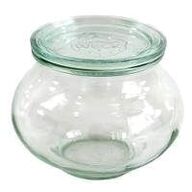 76 stk. Patentglas 56 cl m/låg Diam 80 mm Weck