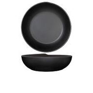 4 stk. Skål melamin mat sort 280 mm 2,6 ltr Copenhagen