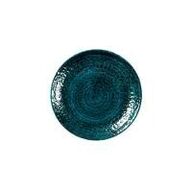 12 stk. Tallerken coupe marine grøn 165 mm Homespun Chroma Churchill