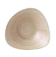 13 stk. Tallerken trekantet dyb creme 235 mm Stonecast Churchill