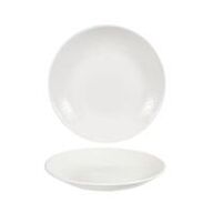 18 stk. Tallerken m/mønstret fane dyb 255 mm Isla Churchill