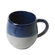 10 stk. Kop m/hank indigo blå 33 cl No.W