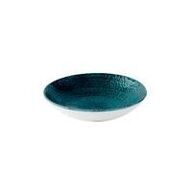 12 stk. Tallerken coupe dyb marine grøn 182 mm Homespun Chroma Churchill
