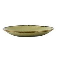 12 stk. Tallerken dyb green 255 mm Harvest Dudson