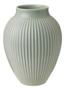 Knabstrup Keramik Ripple vase mintgrøn H20 cm