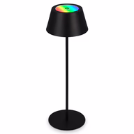 2 stk. briloner led rgb opladelig udendørs bordlampe 38 cm hvid(ubrugt)