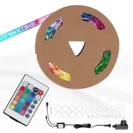 2 stk. briloner rgb led strip 5 meter med remote ip44(ubrugt)