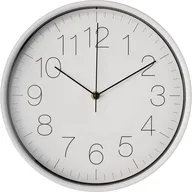 3 stk. blokker plastik vægur 30 cm hvid(ubrugt)