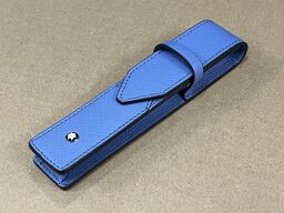 1-pen pouch MONTBLANC Sartorial Dusty Blue MB198253