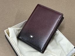 Kortholder MONTBLANC Card Holder 4cc Sifumato Burgundy MB131683