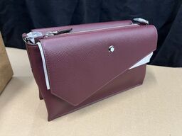 Messenger taske MONTBLANC Sartorial Tri Messenger Cassis MB199364