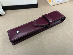 2 stk. 1-pen pouch  MONTBLANC Meisterstuck Cassis MB199329