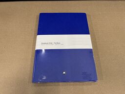 4 stk. notesbøger MONTBLANC Notebook #146 Les Palelles Electric Ultramarine MB119491