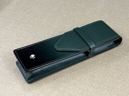 2-pen pouch MONTBLANC Meisterstuck Sfumato British Green MB198285