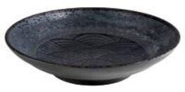 23 stk. Skål sort diam 225 mm 0,75 ltr Dark Wave Melamin