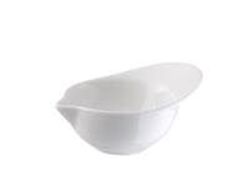 120 stk. Sauce/dip skål oval B90 x D70 x H40 mm hvid porcelæn ( Lille model )