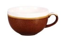 12 stk. Cappuccino kop brun 22,7 cl Monochrome Churchill