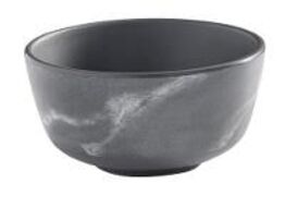 45 stk. Skål marmor grå 113 mm 30 cl Melamin