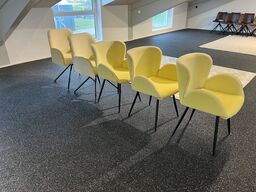 5 stk. stole uden betræk