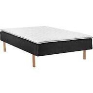 Huma Premium Boxseng med ben og topmadras 120x200 cm