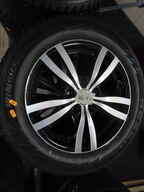 4 stk. Alufælge med pigdæk 205/60R16