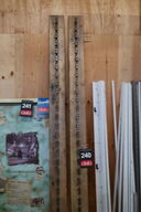 2 stk. Knagerækker - 185 cm 