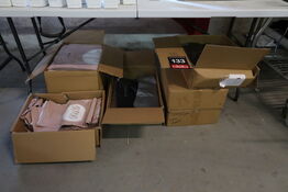 Stort parti plastikposer med logo 