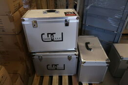 3 stk. Alu kufferter 