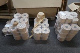 Stort parti ruller til hårfarvning 