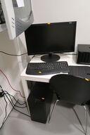 Computerskærm SAMSUNG SyncMaster B2440, tastatur samt computer