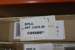 LED-spejl CASSØE Art. Luca 80