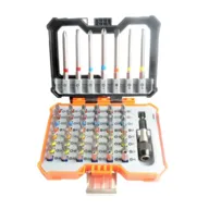 4 pk. Boxer Bitssæt 56 dele - S2 Stål