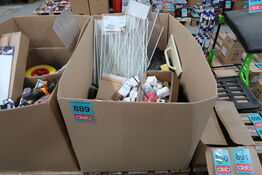 Palle med stort parti handelsvarer 