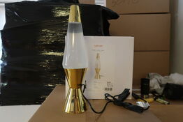 6 stk. Letimotiv Lava lampe H 37 cm - Guld