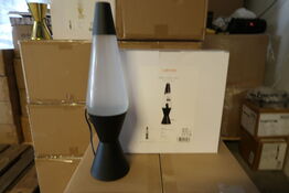 6 stk. Letimotiv Lava lampe H 37 cm - Sort