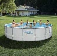 Summer Waves Frame Pool med tilbehør - 27.406 liter