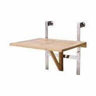 Rosenborg balkon bord - teak 60x54 cm