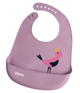 4 stk. Hagesmæk Easy Clean Bib Plum Fra Kidsme