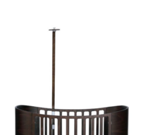 Leander Classic himmelpind til babyseng, Valnød